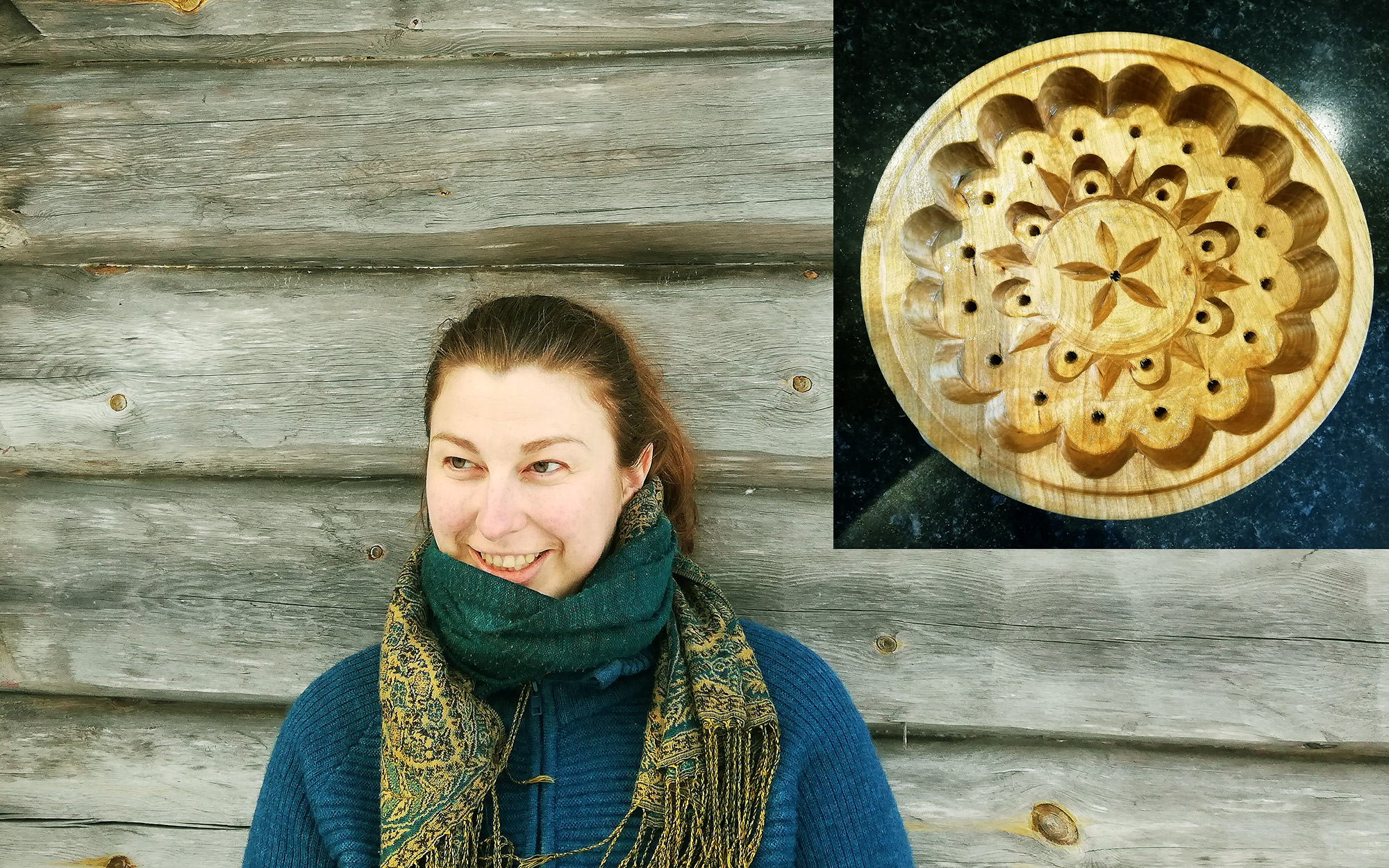 Stipendiat Maria Lindberg Hemslöjden slöjd och hantverk för alla