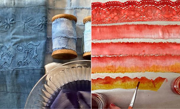 Kallfärga textilier